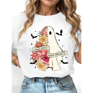 NewWomen's Casual Short Sleeve Round Neck T-Shirt